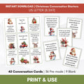 christmas conversation starters for dinner parties